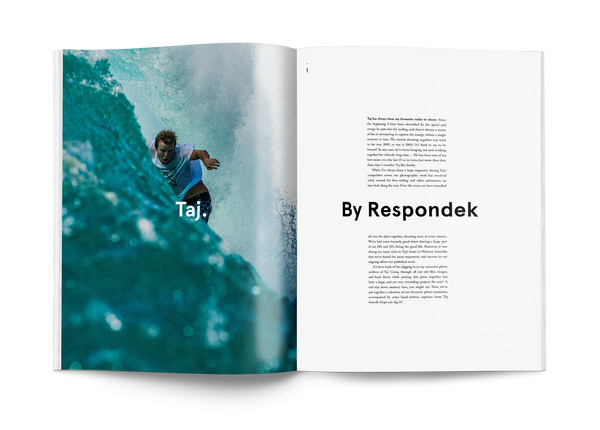 Coffee table surf book